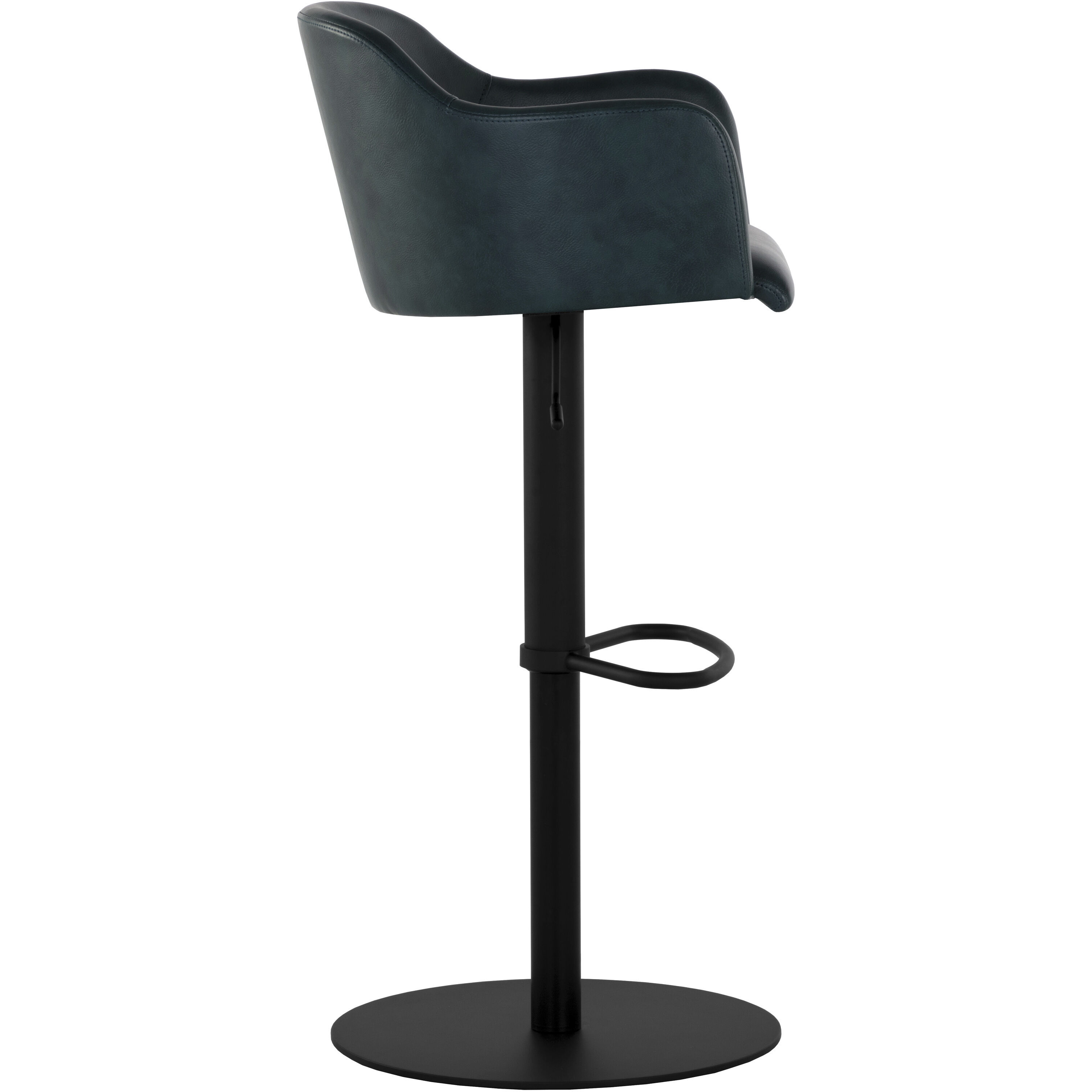 Hensley 40.5 inch Dark Teal Adjustable Stool